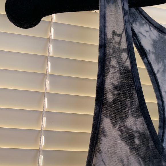 Ladies Casual Cotton Blend Tank Dress Gray Tones - Picture 4 of 6